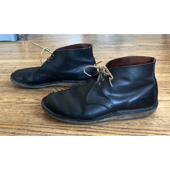 Red Wing Black Chucka Lace Up Boots Shoes Mens Size 11 - Picture 8 of 10